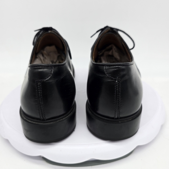 Fratelli Rosetti Shoe Size 40.5 Men's 7.5 Leather Oxfords Black - Picture 10 of 11